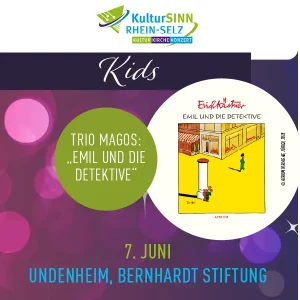 Gutschein KulturSINN Kids - Trio Magos mit Emil und die Detektive
